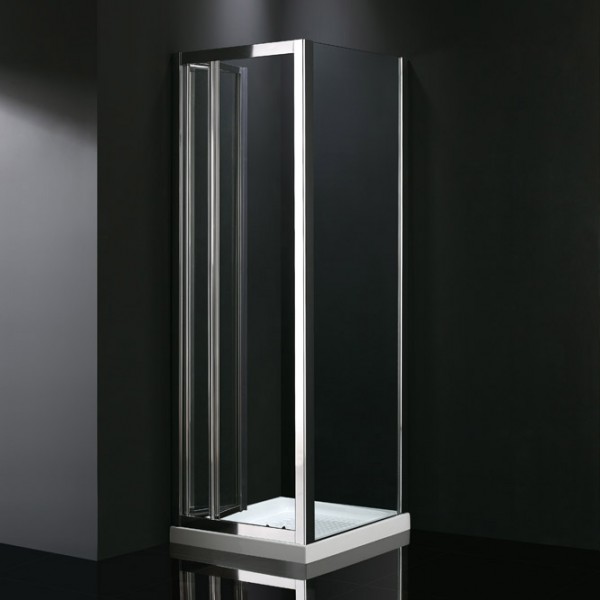 Mampara akord 2 puertas con lateral fijo