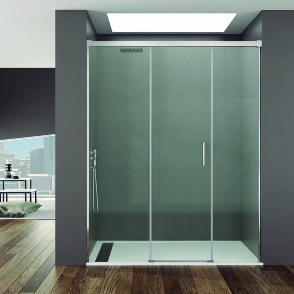 BASIC FIJO PUERTA FIJO CROMO