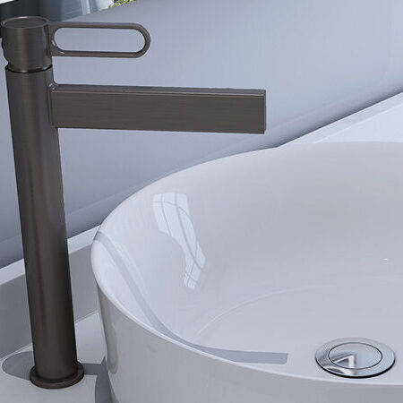 DIOR LAVABO ALTO TITANIO AMBIENTE