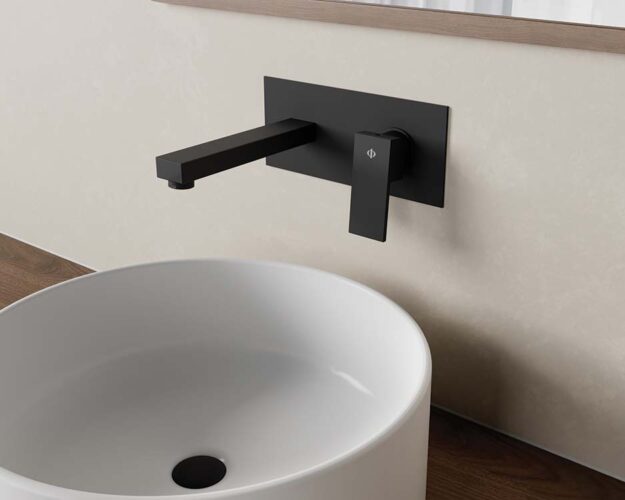 EMPOTRABLE LAVABO ORION NEGRO