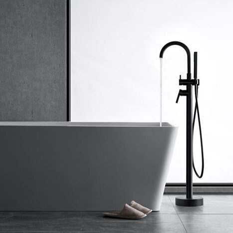 griferia exenta round negra