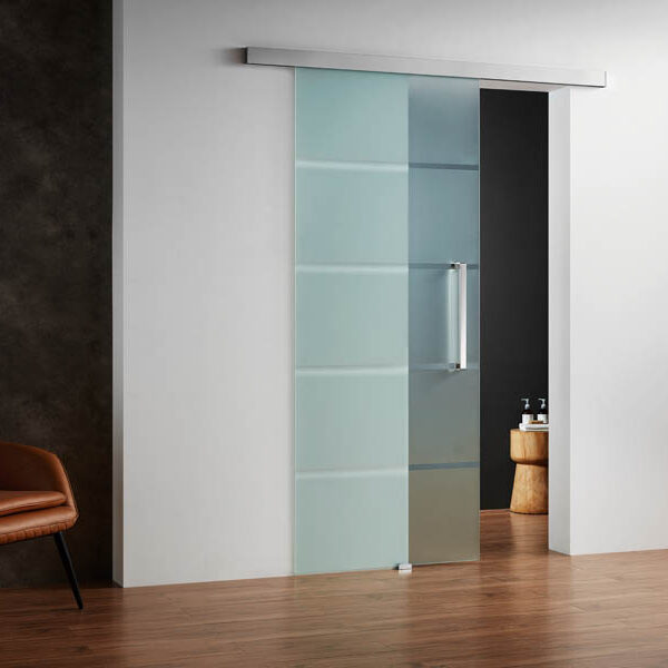 puerta de paso cromo