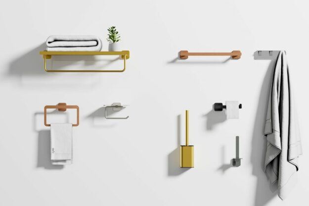 accesorios quadra Nueva linea de accesorios de baño IO de GME